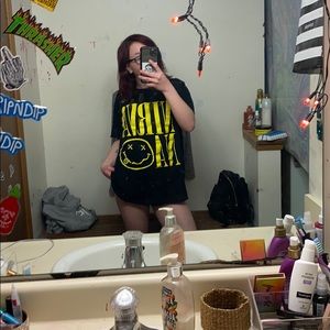 Black nirvana shirt